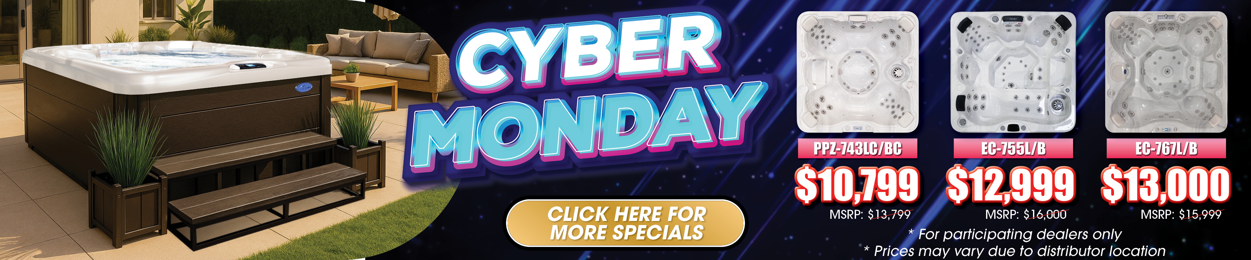 Calspas hot tub being used in a family setting - Overland Park